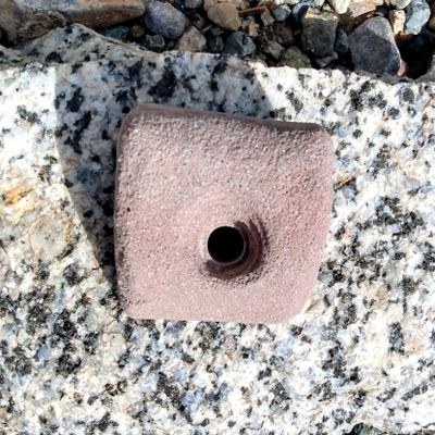 Slopey Jugger Polyurethane Bolt-On Rock Climbing Wall Hand Hold (Brown)