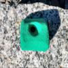 Slopey Jugger Polyurethane Bolt-On Rock Climbing Wall Hand Hold (Green) view 1