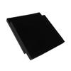 N'icePackaging 2 Qty USA Deluxe Midnight Black 36 Ring Foam Insert Display - For Trays/Jewelry Cases - Half-Tray Size 7 5/8" x 7 1/4" x 5/8" view 1