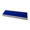 1 Qty Deluxe Egyptian Blue 16 Slot Bangle Foam Insert with Seal-Grey Leatherette Display Tray - Showcase/Travel/Jewelry Cases - 6 Colors - Standard Size 15" x 4.5" x 1.5" - N'icePackaging view 1