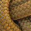Montauk Rope 1/4" Double Braid Nylon Rope Solid Colors Dock Line for Boats up to 25ft | Marine-Grade, Shock Absorbing, Low-Stretch, UV & Saltwater Resistant & Outdoor Use -Gold -100 ft. view 2
