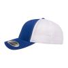 Love Sketches Embroidered Lobster Trucker Snapback Cap Mesh Back Men and Women (Royal/White-red) view 3