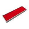 1 Qty Deluxe Scarlet Red 16 Slot Bangle Foam Insert with Seal-Grey Leatherette Display Tray - Showcase/Travel/Jewelry Cases - 6 Colors - Standard Size 15" x 4.5" x 1.5" - N'icePackaging view 1