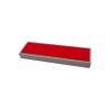 1 Qty Deluxe Scarlet Red 16 Slot Bangle Foam Insert with Seal-Grey Leatherette Display Tray - Showcase/Travel/Jewelry Cases - 6 Colors - Standard Size 15" x 4.5" x 1.5" - N'icePackaging view 4