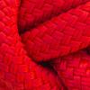 Montauk Rope 1/4" Double Braid Nylon Rope Solid Colors Dock Line for Boats up to 25ft | Marine-Grade, Shock Absorbing, Low-Stretch, UV & Saltwater Resistant & Outdoor Use -Red -100 ft. view 2