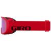 Giro Cruz Ski Goggles - Snowboard Goggles for Men, Women & Youth - Anti-Fog - OTG - Red Wordmark Strap with Yellow Boost Lens view 2