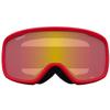 Giro Cruz Ski Goggles - Snowboard Goggles for Men, Women & Youth - Anti-Fog - OTG - Red Wordmark Strap with Yellow Boost Lens view 3
