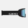 Giro Blok Ski Goggles - Snowboard Goggles for Men & Youth - Black Wordmark Strap with Vivid Royal Lens view 3