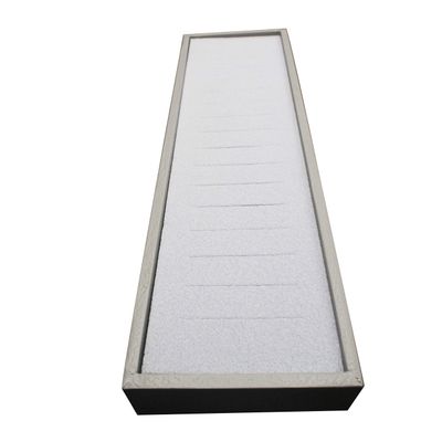 1 Qty Deluxe Royal Grey 16 Slot Bangle Foam Insert with Seal-Grey Leatherette Display Tray - Showcase/Travel/Jewelry Cases - 6 Colors - Standard Size 15" x 4.5" x 1.5" - N'icePackaging