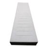 1 Qty Deluxe Royal Grey 16 Slot Bangle Foam Insert with Seal-Grey Leatherette Display Tray - Showcase/Travel/Jewelry Cases - 6 Colors - Standard Size 15" x 4.5" x 1.5" - N'icePackaging view 2
