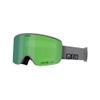 Giro Axis Snow Goggle - Grey Wordmark Strap with VIVID Emerald/VIVID Infrared Lenses view 1