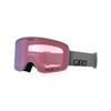 Giro Axis Snow Goggle - Grey Wordmark Strap with VIVID Emerald/VIVID Infrared Lenses view 3