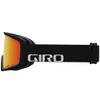 Giro Blok Ski Goggles - Snowboard Goggles for Men & Youth - Black Wordmark Strap with Vivid Ember Lens view 2