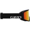 Giro Blok Ski Goggles - Snowboard Goggles for Men & Youth - Black Wordmark Strap with Vivid Ember Lens view 4