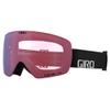 Giro Contour Asian Fit Ski Goggles - Snowboard Goggles for Men & Women - Black Wordmark Strap with Vivid Ember/Vivid Infrared Lenses view 3