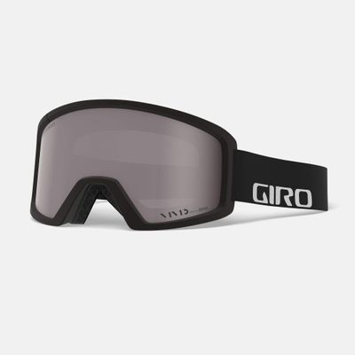 Giro Blok Ski Goggles - Snowboard Goggles for Men & Youth - Black Wordmark Strap with Vivid Onyx Lens