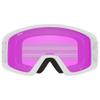 Giro Dylan Ski Goggles - Snowboard Goggles for Women & Youth - White Flake Strap with Amber Pink/Yellow Lenses view 3