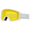 Giro Dylan Ski Goggles - Snowboard Goggles for Women & Youth - White Flake Strap with Amber Pink/Yellow Lenses view 4