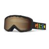 Giro Grade Youth Snow Goggles - Party Blocks Strap with Amber Rose Lens (2021) view 1