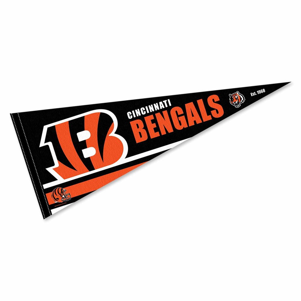 Cincinnati Bengals Pennant Banner Flag