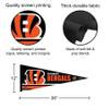 Cincinnati Bengals Pennant Banner Flag view 2