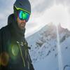 Giro Balance Snow Goggle 2021 - Black Wordmark with Vivid Ember Lens Medium view 4
