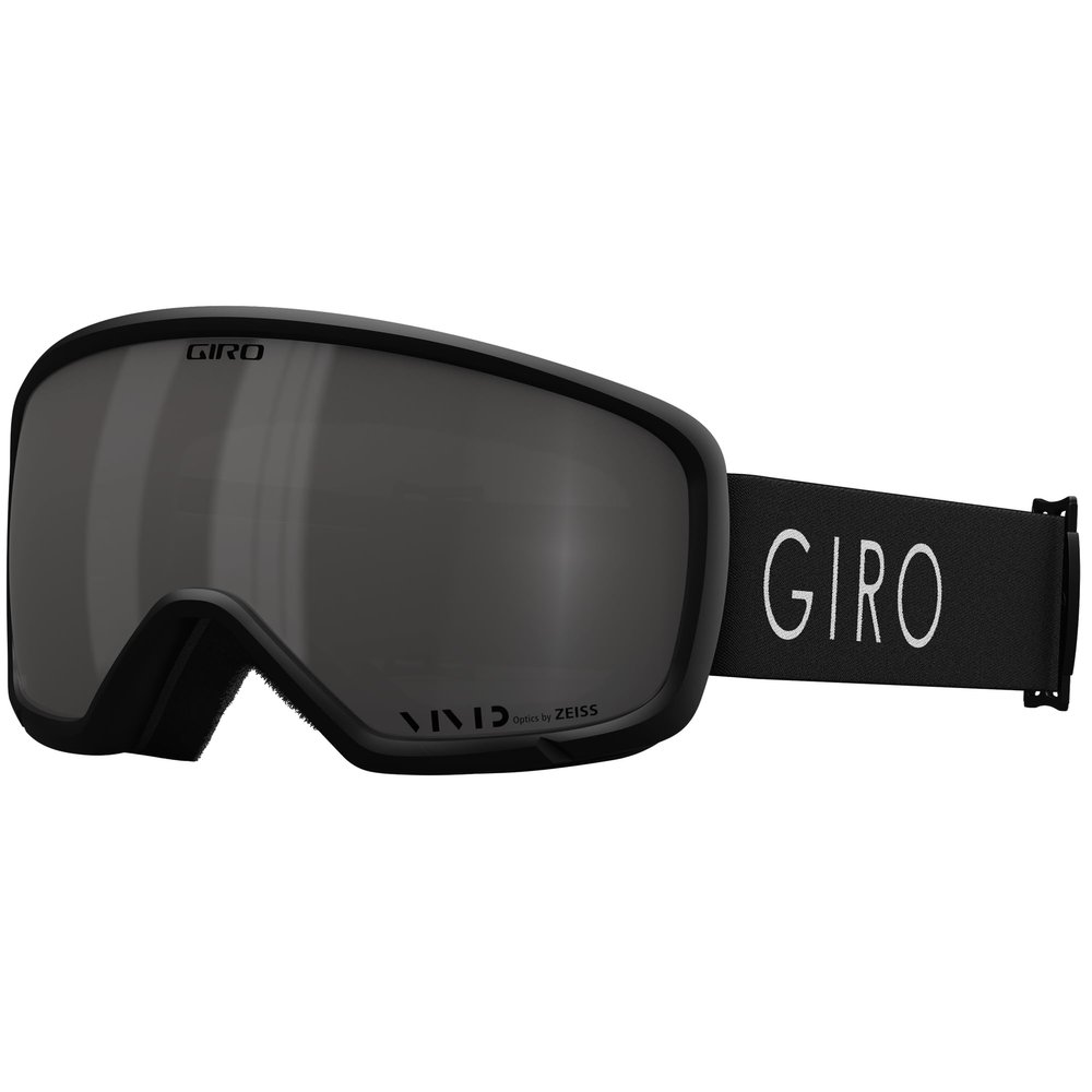 Giro Millie Ski Goggles - Snowboard Goggles for Women & Youth - Black Core Light Strap with Vivid Smoke Lens