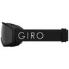 Giro Millie Ski Goggles - Snowboard Goggles for Women & Youth - Black Core Light Strap with Vivid Smoke Lens view 2