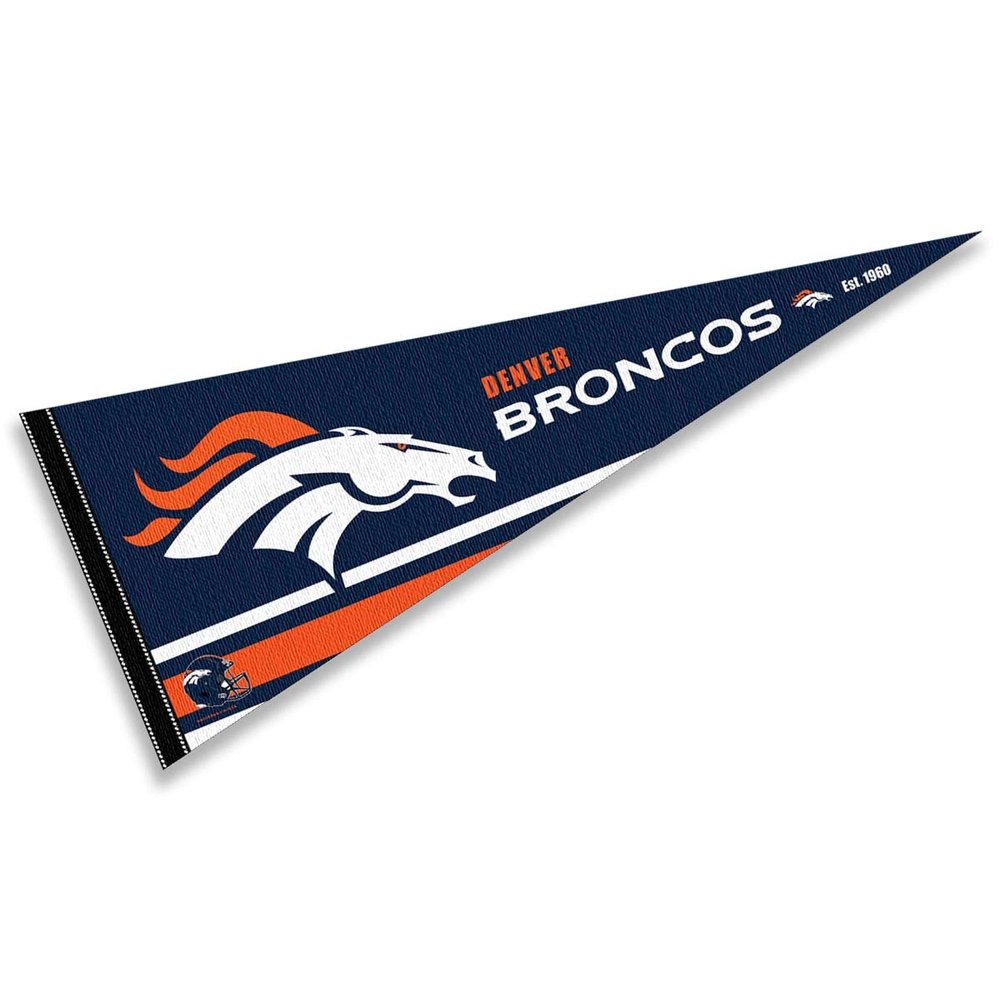 Denver Broncos Pennant Banner Flag