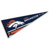 Denver Broncos Pennant Banner Flag view 1