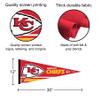 Kansas City Chiefs Pennant Banner Flag view 2