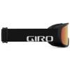 Giro Cruz Asian Fit Ski Goggles - Snowboard Goggles for Men, Women & Youth - Anti-Fog - OTG - Black Wordmark Strap with Amber Scarlet Lens view 4