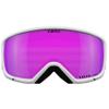 Giro Women's and Youth Millie Ski and Snowboard Goggles - White Core Light Strap with Vivid Pink Lens view 3