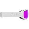 Giro Women's and Youth Millie Ski and Snowboard Goggles - White Core Light Strap with Vivid Pink Lens view 4