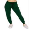 ALWAYS Women Drawstrings Jogger Sweatpants - Super Light Skinny Fit Premium Soft Stretch Pockets Track Pants Hunter Green XL view 2