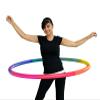Weighted Hula Hoop, Trim Hoop 2MS, 2.3lb Medium-Small, Rainbow, Lose Fat view 1