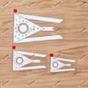 Ohio State Flag Car Sticker Decal Vinyl USA view 1
