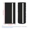 9 Pcs Reflective Bandana Face Mask hi vis Neck Gaiter for men women, Scarf Headbands Balaclava Headwear Tube Windproof Seamless Face Cover Black view 2