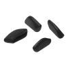 MYCOURAG Black Replacement Nose Pads Nose Pieces for Oakley Si Speed Jacket OO9228 Sunglasses view 2