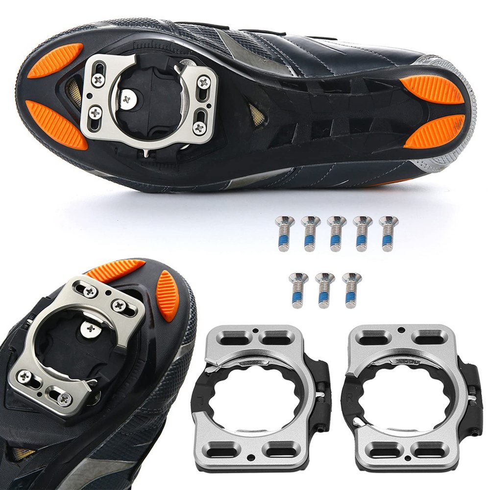 Road Bike Cleats, 1 Pair Quick Release Cycling Pedal Cleat Cover for Zero