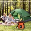Sunglow Collapsible Fishing Bucket, 3 Gallon Multifunctional Portable Wash Basin - Water Container for Fishing, Camping, Gardening (12L/3gallon (Orange)) view 4