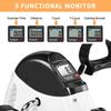 CEWINO Under Desk Bike Pedal ExerciserMini Exercise BikePortable Foot Peddler Desk Bike for Physical Therapy Leg and Arm ExercisersAdjustable Sitting Pedal Exerciser for Elderly Men Women view 4
