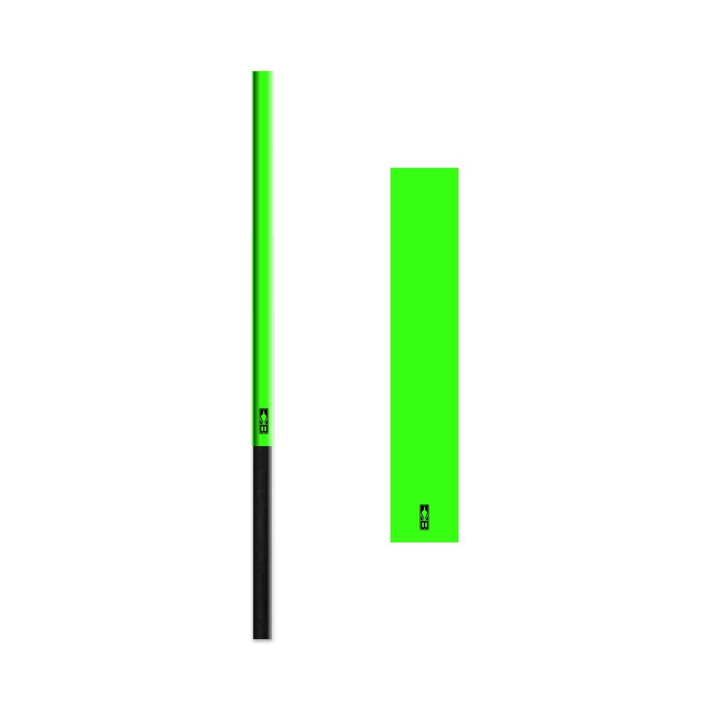 Bohning 7" Solid Arrow Wraps, Small, Neon Green