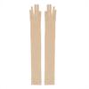 TSSOE Women Adult Sexy Mesh See Through Full Finger Long Gloves Sheer Opera Gloves Party Fancy Costume Accessory Nude Mesh One Size view 3