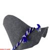 Adult Hillbilly Hobo Scarecrow Oktoberfest Grey Peasant Hat view 4