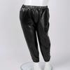 Kaerm Kids Girls Metallic Hip Hop Street Dance Leggings Trousers Workout Sports Active Jogger Pants Performance Black 6 view 3