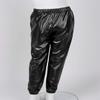 Kaerm Kids Girls Metallic Hip Hop Street Dance Leggings Trousers Workout Sports Active Jogger Pants Performance Black 6 view 4