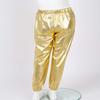 Kaerm Kids Girls Metallic Hip Hop Street Dance Leggings Trousers Workout Sports Active Jogger Pants Performance Gold 6 view 4