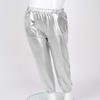 Kaerm Kids Girls Metallic Hip Hop Street Dance Leggings Trousers Workout Sports Active Jogger Pants Performance Silver 8 view 3