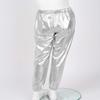 Kaerm Kids Girls Metallic Hip Hop Street Dance Leggings Trousers Workout Sports Active Jogger Pants Performance Silver 8 view 4